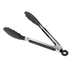 Alternative view of Keukentang - BBQ tang - RVS/siliconen zwart