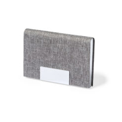 Pasjeshouder met magneetsluiting RPET grijs