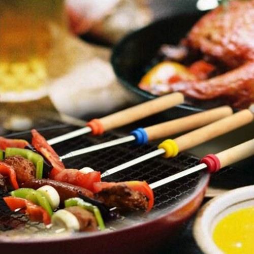 Marshmallow BBQ spies - 8 stuks - Afbeelding 2
