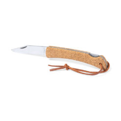 Zakmes RVS met kurken handvat