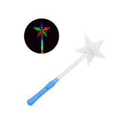 Magische toverstaf met licht blauw