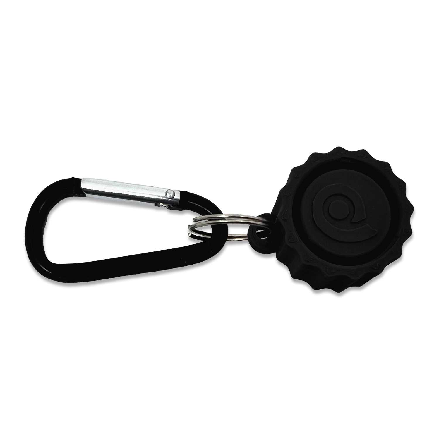 Universele Partydop - Festival dop met karabijnhaak - Black
