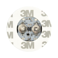 LED sticker voor flessen en glazen - onderzetter - multicolor