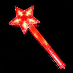 Alternative view of Magische toverstaf met licht rood