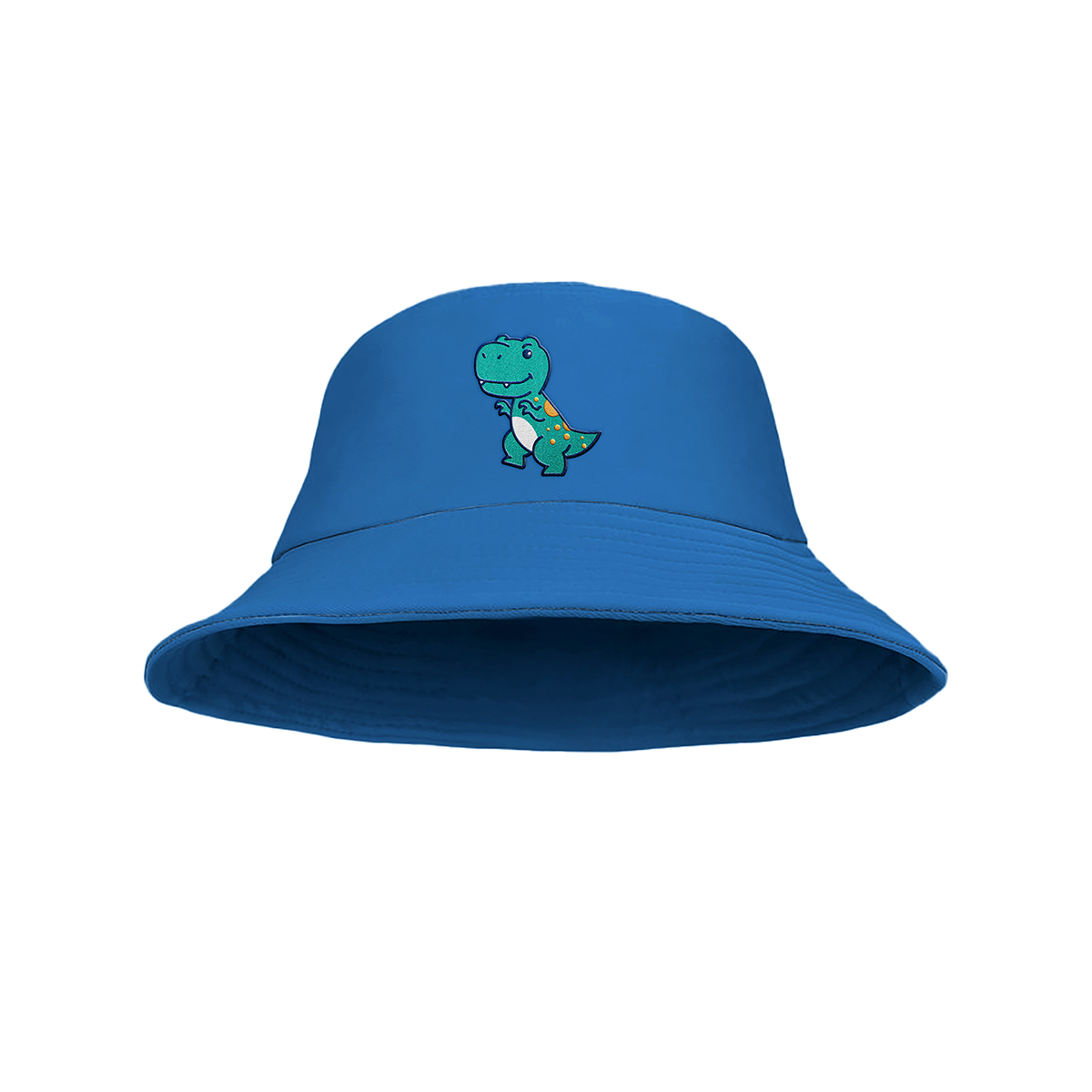 Yucka dino vissershoedje voor kinderen blauw - 4 t/m 7 jaar - 52 cm