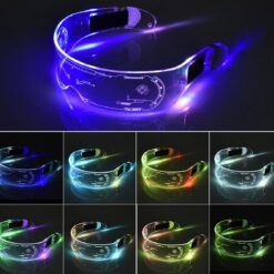 Alternative view of Freaky Glasses® | LED party glasses | Transparant