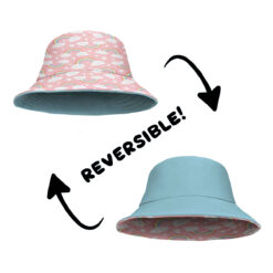 Alternative view of Yucka reversible vissershoedje voor kinderen regenboog - 4 t/m 7 jaar - 52 cm
