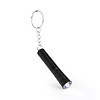 Zaklamp sleutelhanger zwart