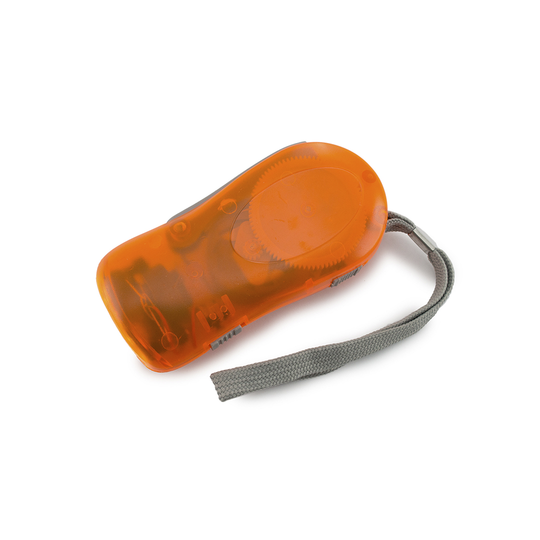 Knijpkat zaklamp 3 LED oranje - Afbeelding 4