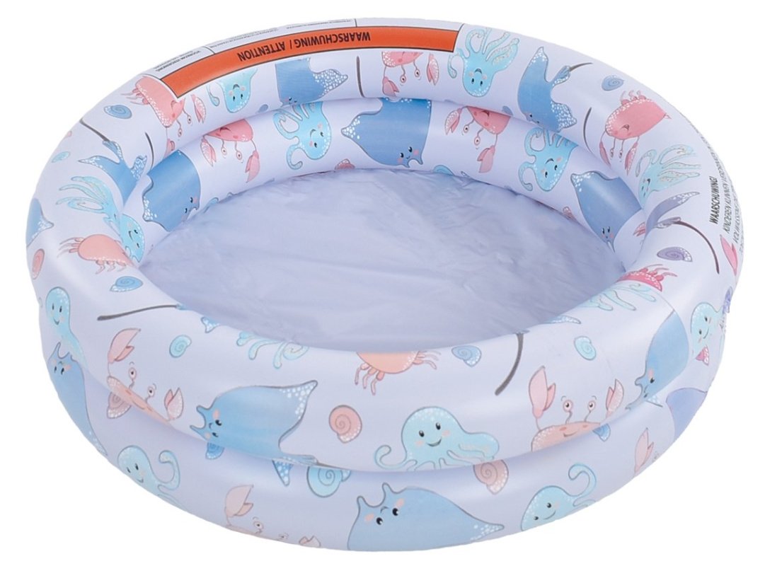 Opblaasbaar baby zwembad zeedieren