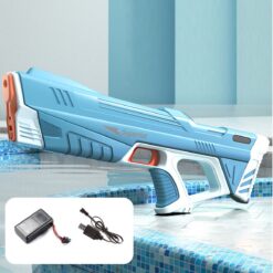 Alternative view of Elektrisch waterpistool blauw 43 cm