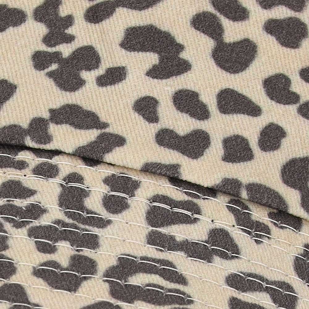 Sarlini Bucket hat voor kinderen panterprint bruin - Afbeelding 4