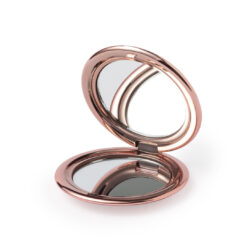 Zakspiegel metallic roze 6,4 cm