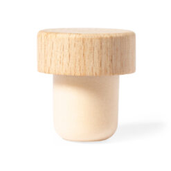 Herbruikbare wijnstopper hout