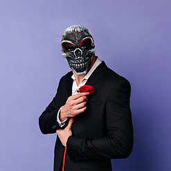 Alternative view of Halloween masker skelet doodshoofd