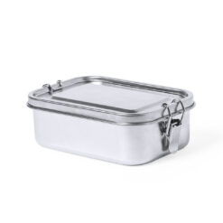Broodtrommel RVS 750 ml zilver