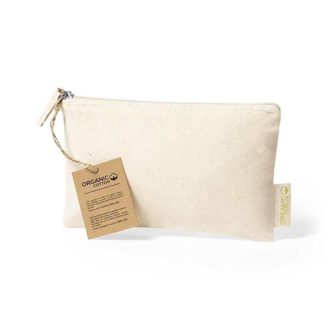 Toilettas biologisch katoen beige - Afbeelding 3