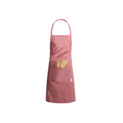 Alternative view of Keukenschort gerecycled katoen rood