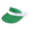 Verstelbare zonneklep PVC groen
