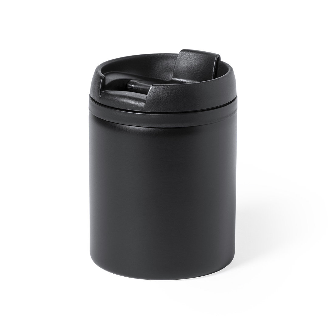 Thermosbeker RVS 160 ml zwart