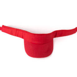 Alternative view of Verstelbare zonneklep katoen rood