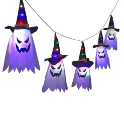 Halloween spook lichtsnoer 3,5 meter 5 LED multicolor