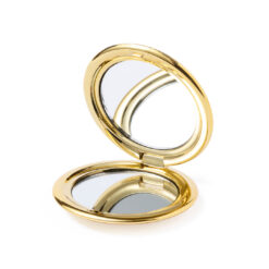 Zakspiegel metallic goud 6,4 cm