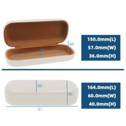 Alternative view of Brillenkoker beige