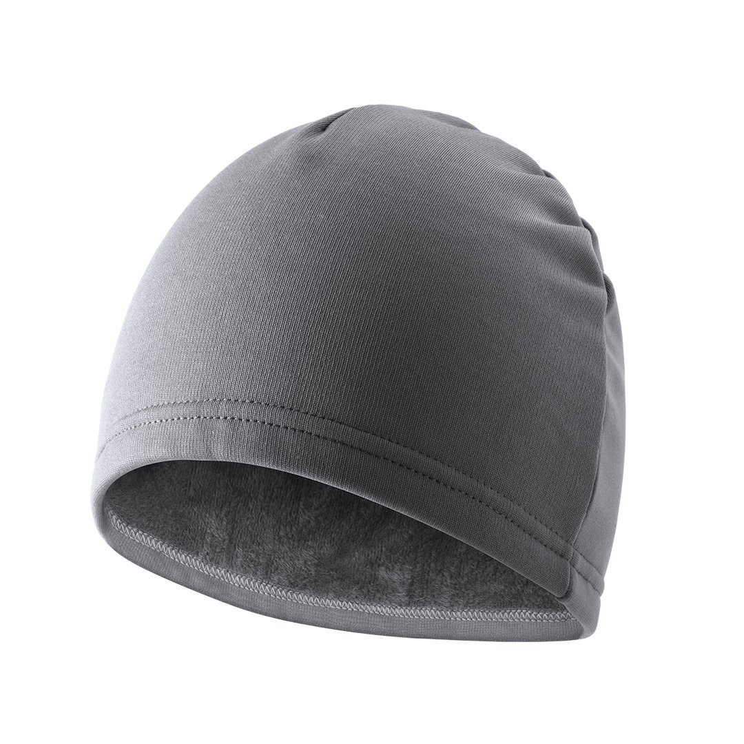 Sportmuts fleece grijs