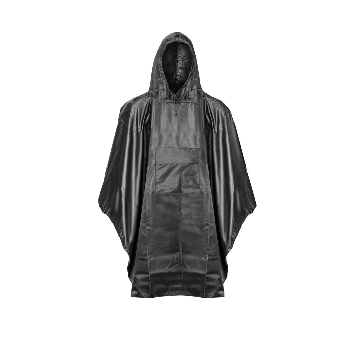 Luxe regenponcho zwart