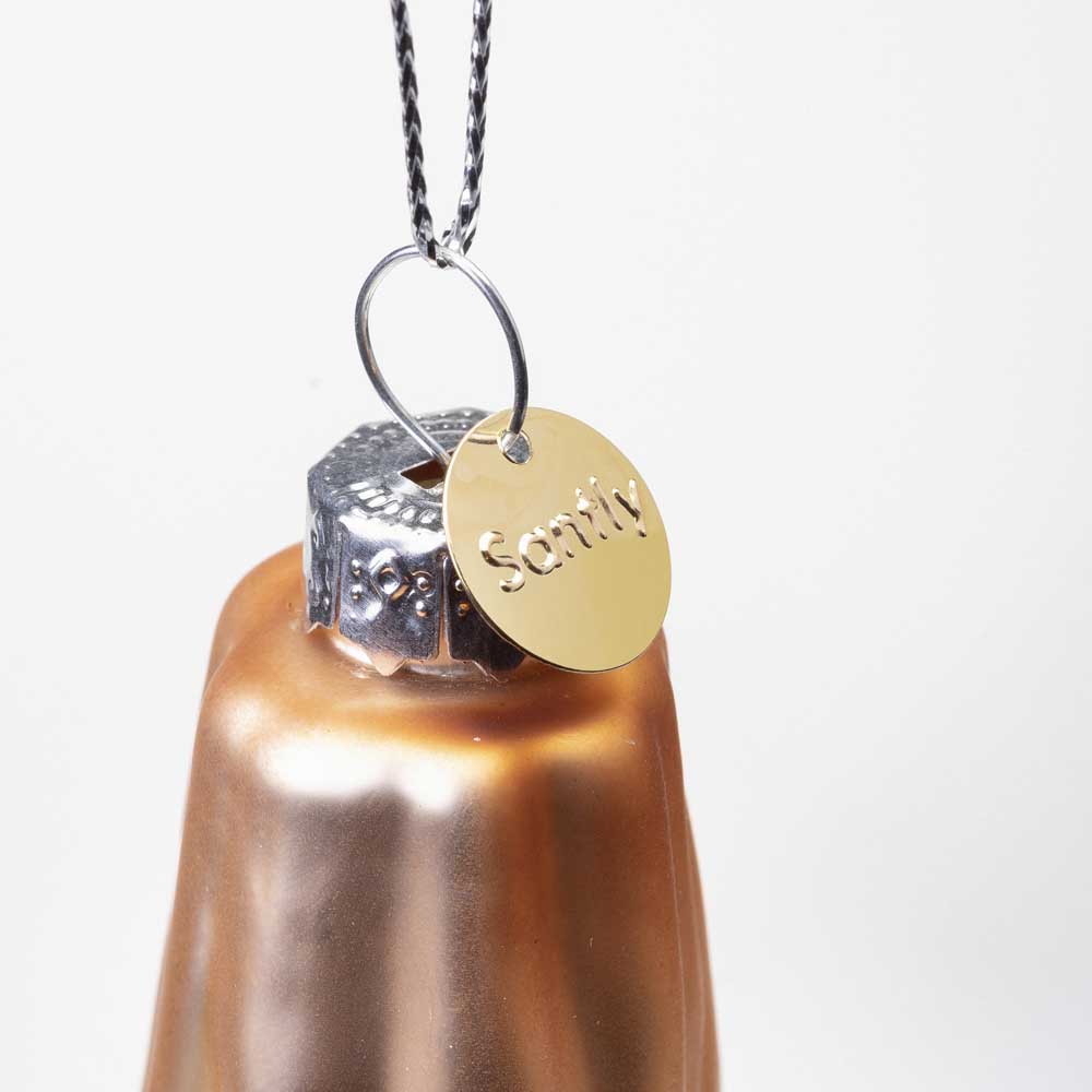 Santly gouden ballen kerstornament - Afbeelding 4