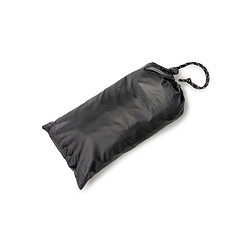 Alternative view of Luxe regenponcho zwart