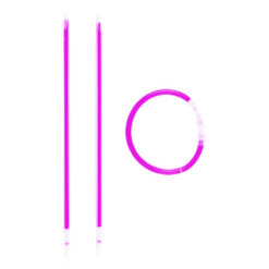 Glowsticks breekstaafjes - 100 stuks - Roze