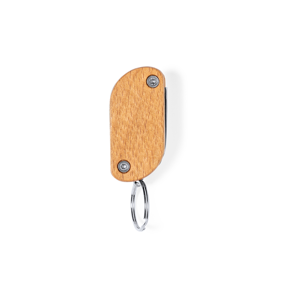Multifunctionele sleutelhanger RVS - Afbeelding 3