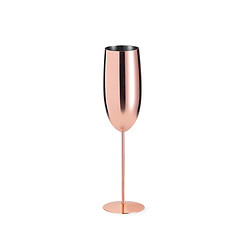 Alternative view of Set champagneglazen - Rose goud