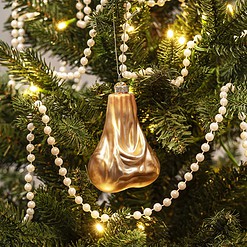 Alternative view of Santly gouden ballen kerstornament