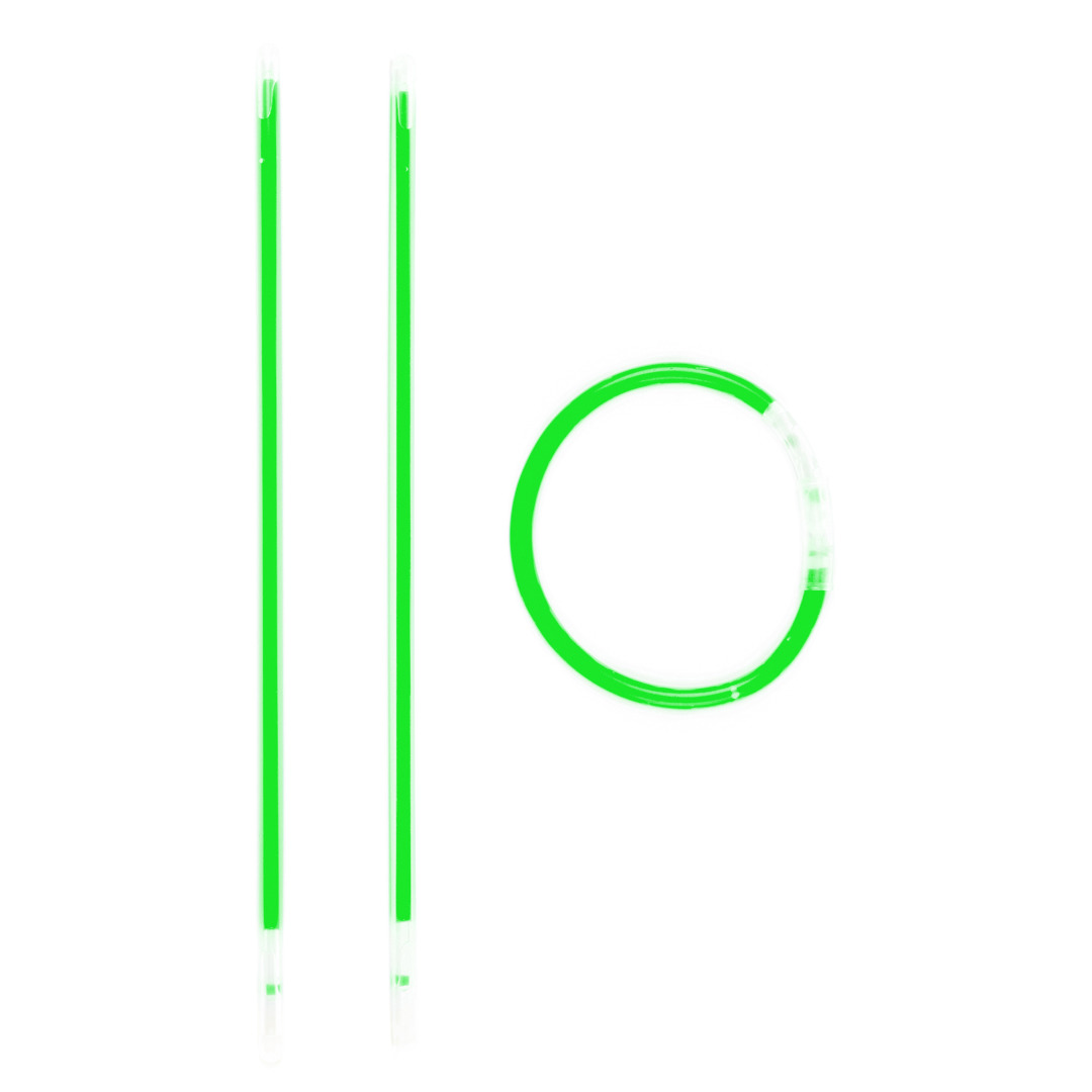 Glowsticks breekstaafjes - 100 stuks - Groen