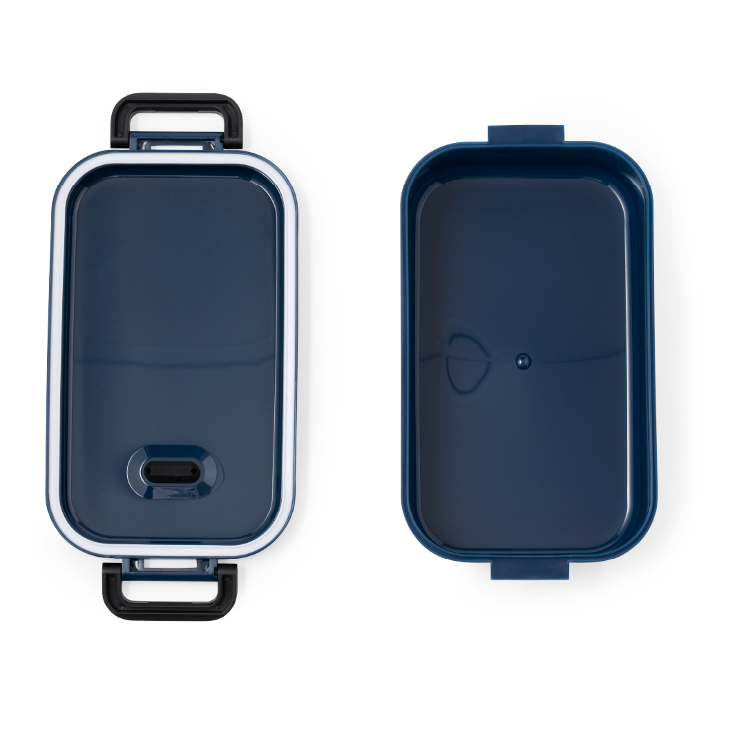 Lunchbox 900 ml blauw - Afbeelding 2