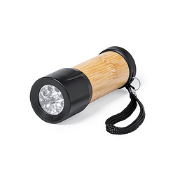 Zaklamp 9 LED - Bamboe