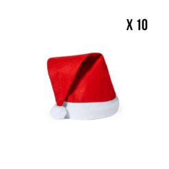Kerstmuts kinderen - 10 stuks