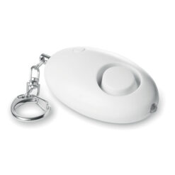 Alternative view of Zelfverdediging alarm sleutelhanger met LED lampje wit