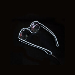 Alternative view of Caleidoscoop bril met LED wit