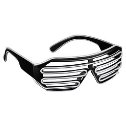 LED shutter bril wit