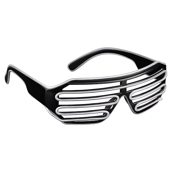 LED shutter bril wit