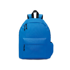 Alternative view of RPET basic rugzak met voorvak blauw