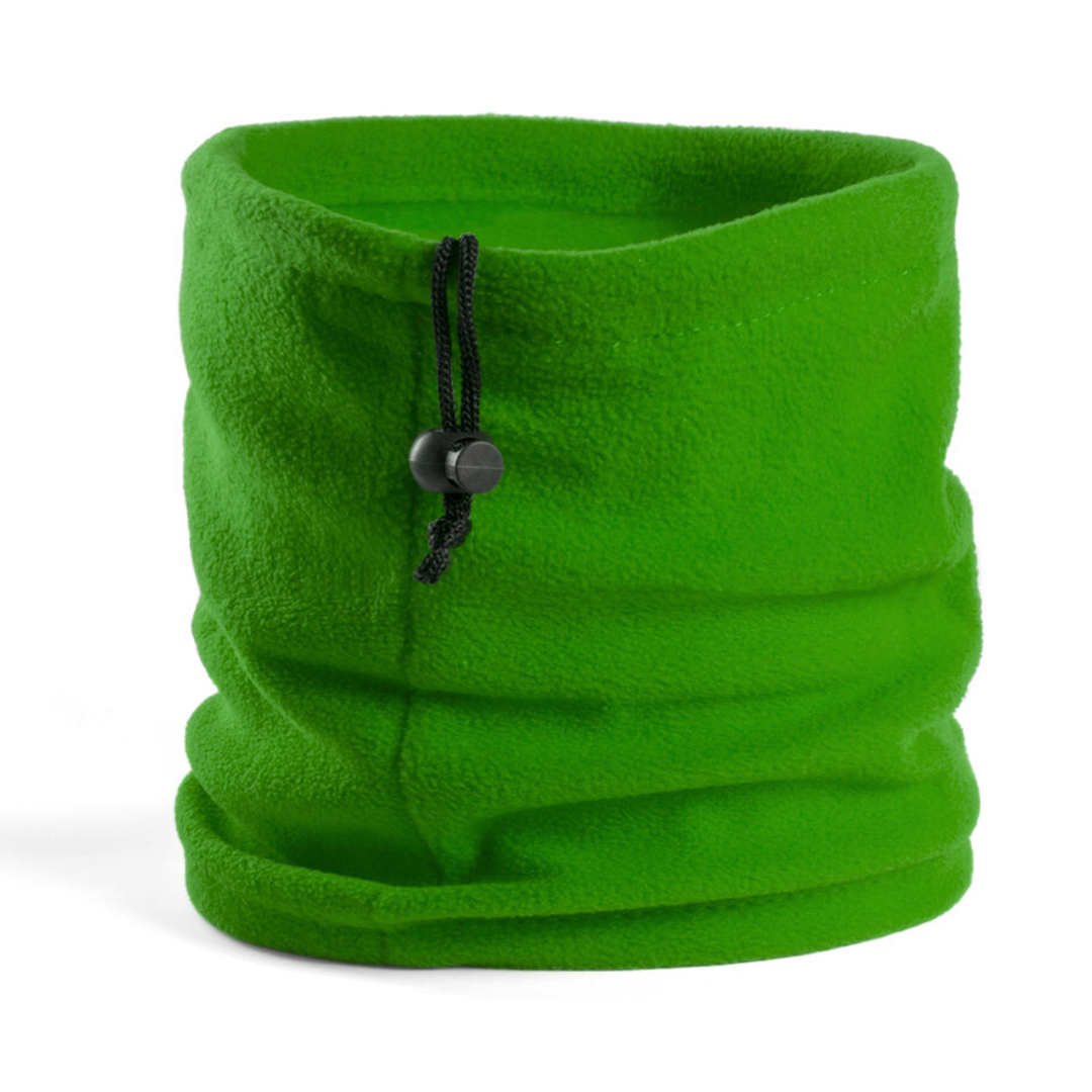 Nekwarmer fleece groen
