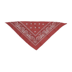 Alternative view of Boeren zakdoek bordeaux rood