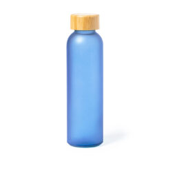 Glazen drinkfles 500 ml blauw