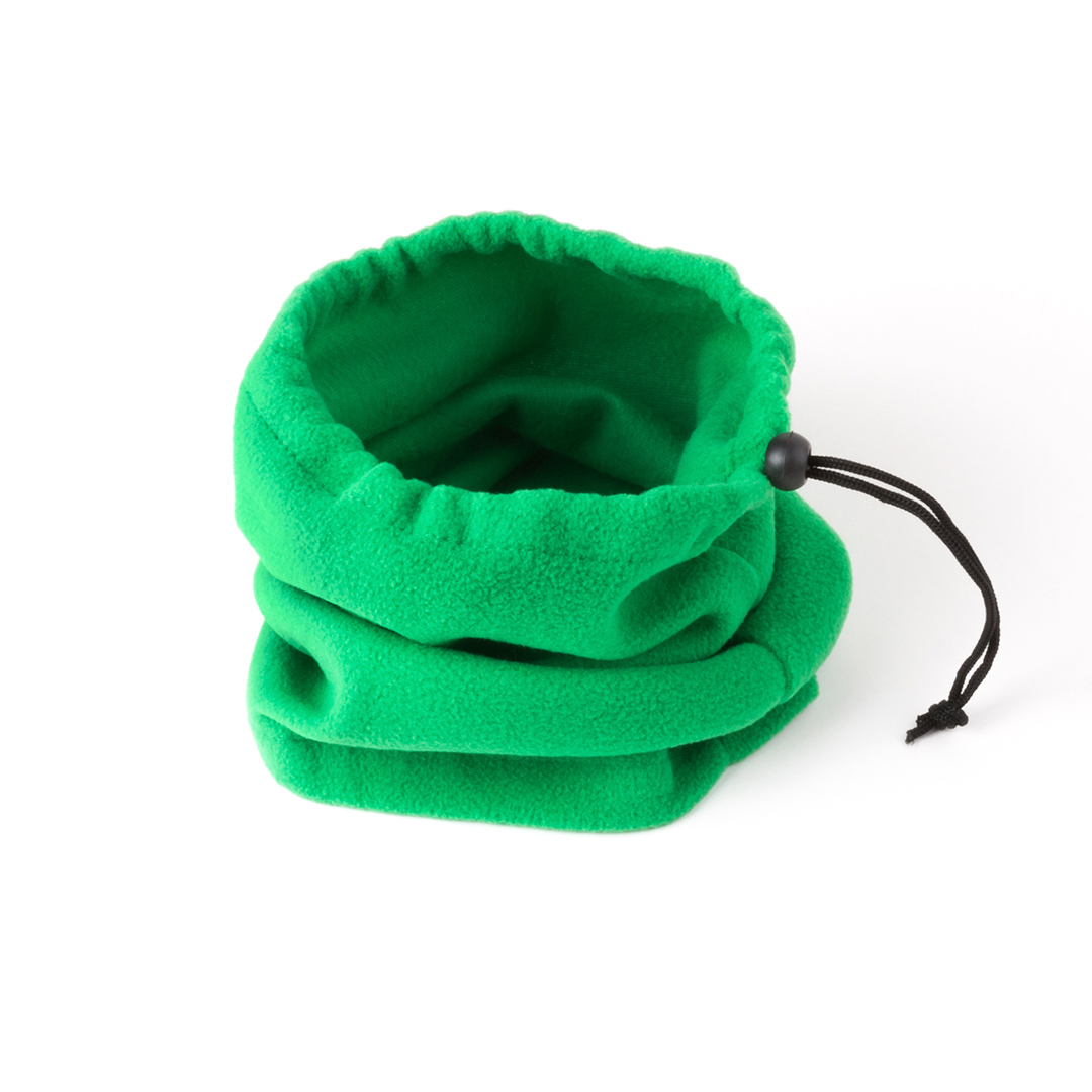 Nekwarmer fleece groen - Afbeelding 3