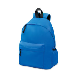 RPET basic rugzak met voorvak blauw